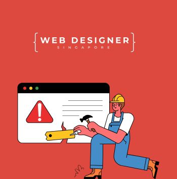 Freelance web designer in Singapore optimizing a website for speed and UX