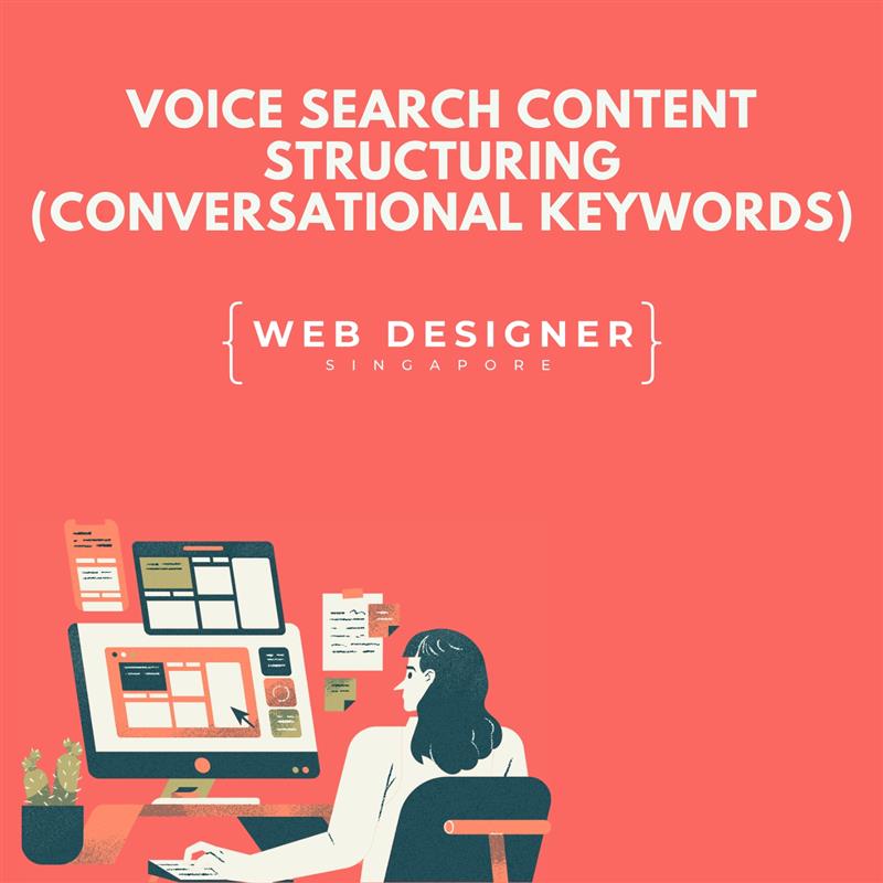 Freelance website designer Singapore using conversational keywords