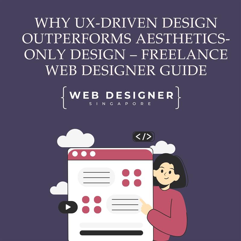 Singapore freelance web designer creating UX-friendly websites