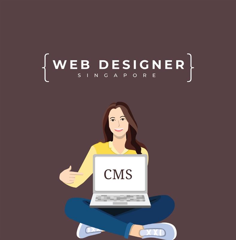 Freelance Web Designer Singapore recommending CMS in 2025