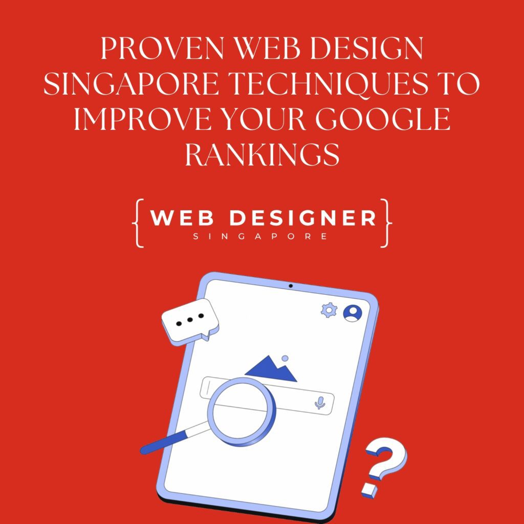 Freelance Website Designer Singapore optimizing website SEO