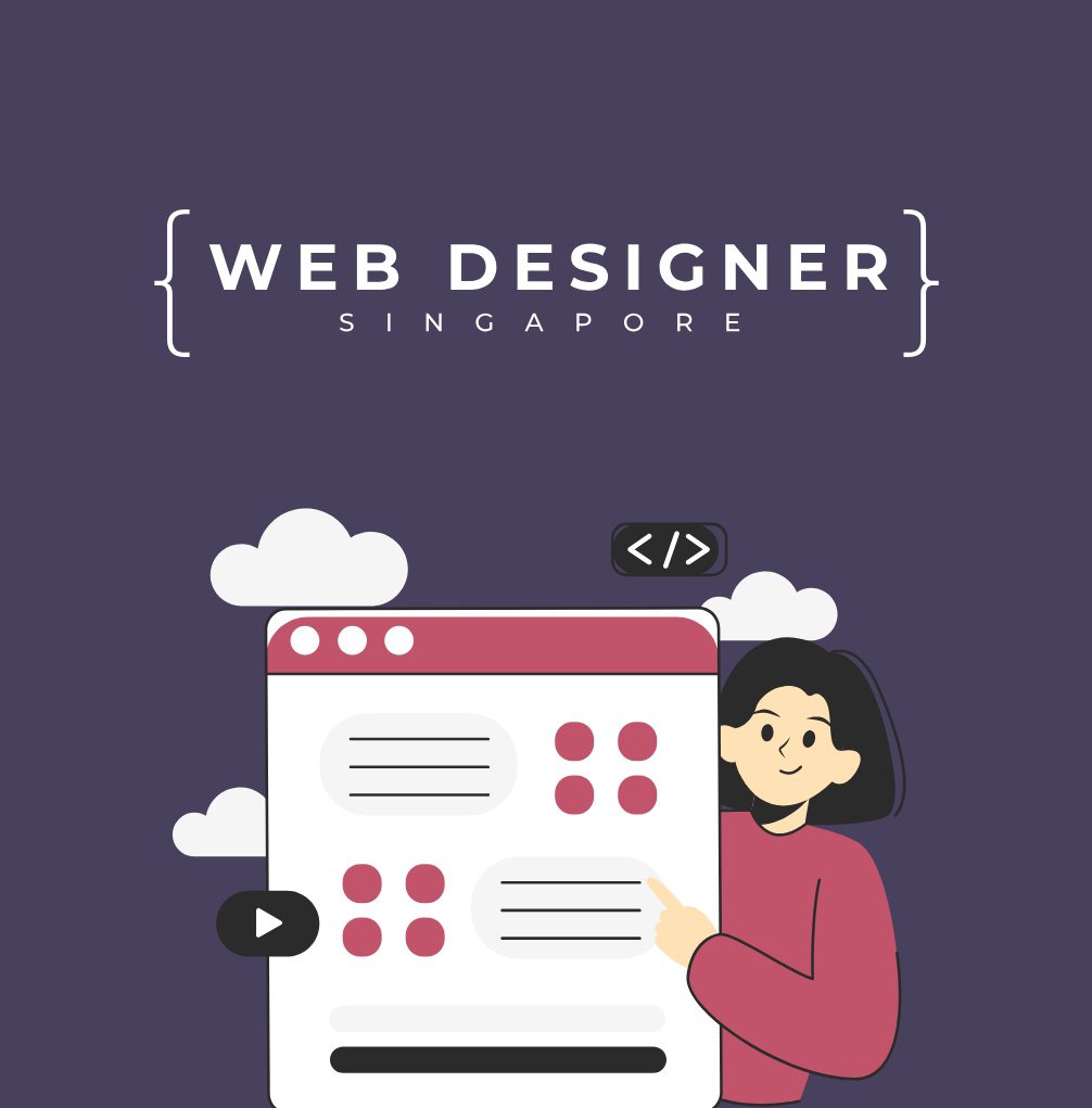 Freelance website designer Singapore balancing UX and aesthetics