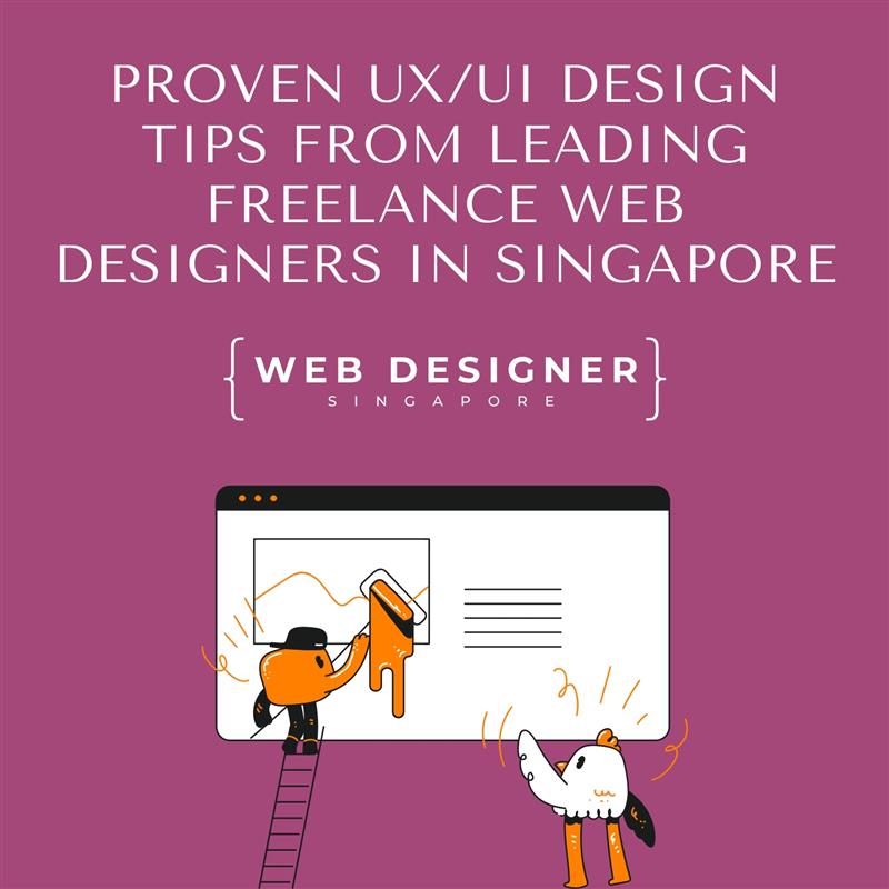 UI best practices from website designers in Singapore